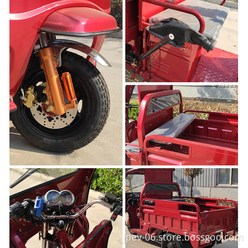 JINPENG loading trike  Electric Tricycle three  wheels Model
